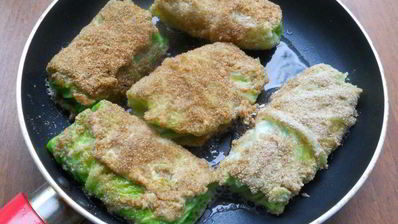 шницели из савойской капусты с сыром