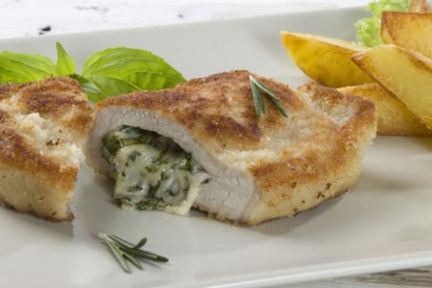 Шницели с пряной начинкой