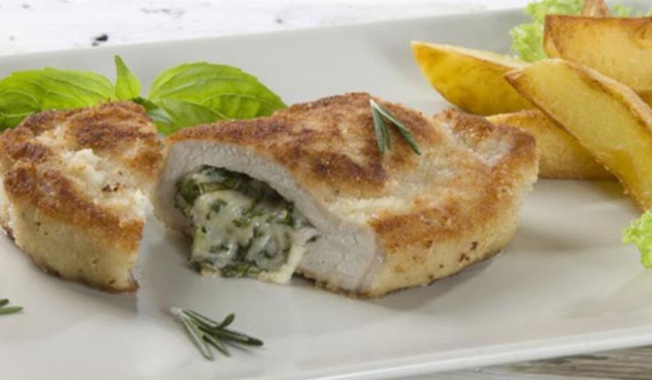 Рецепт шницелей с пряной начинкой