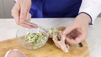 шницели с пряной начинкой