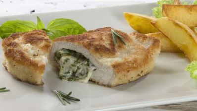 шницели с пряной начинкой