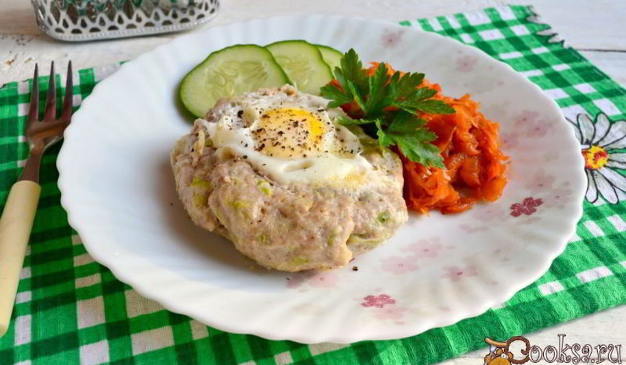 Рецепт свиного шницеля с сыром и яйцом в мультиварке