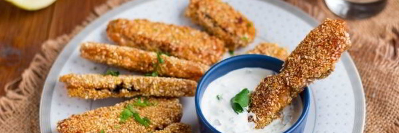 Вегетарианский грибной шницель