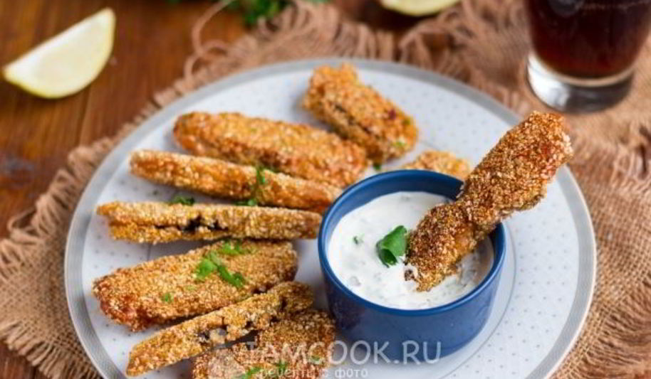 Рецепт вегетарианского грибного шницеля