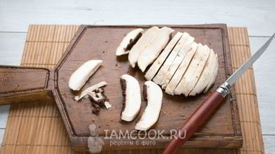 вегетарианский грибной шницель