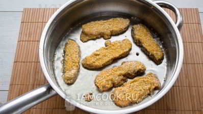 вегетарианский грибной шницель