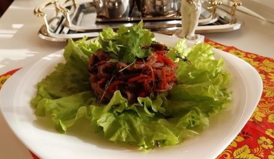 Рецепт собы — гречневой лапши с говядиной и овощами