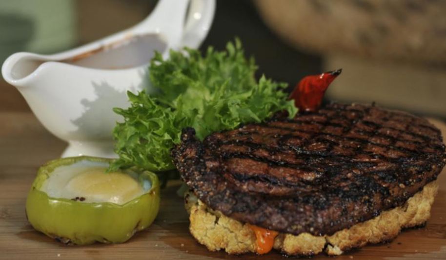 Рецепт двойного стейка