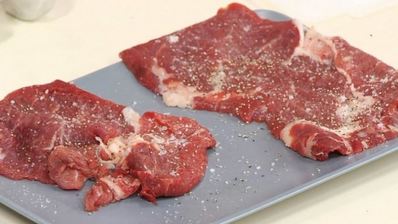 говяжий стейк по-куриному