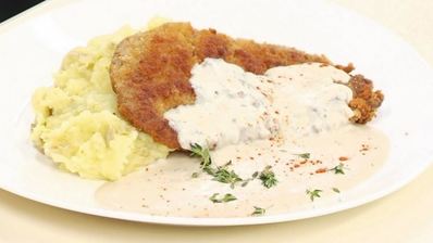 говяжий стейк по-куриному