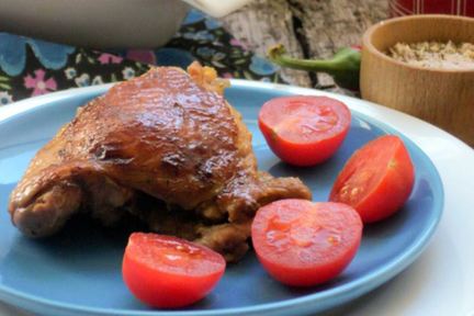 Куриные стейки в имбирно-пряном маринаде