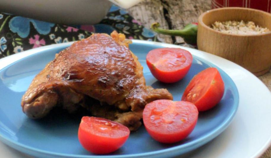 Рецепт куриных стейков в имбирно-пряном маринаде