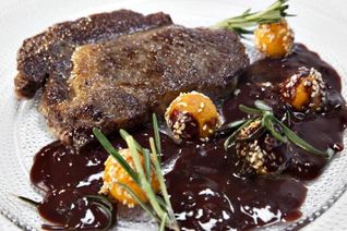 Шоколадный соус к стейку