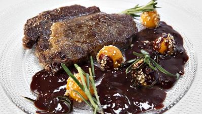 шоколадный соус к стейку