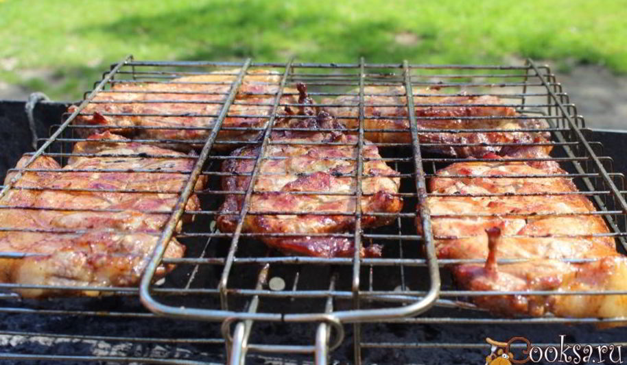 Рецепт стейка гриль из свиной корейки