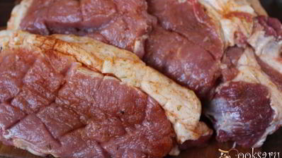 стейк гриль из свиной корейки