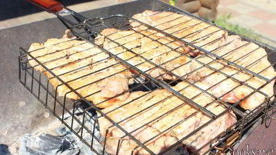 стейк гриль из свиной корейки