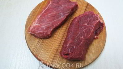 стейк из говядины с розмарином и тимьяном