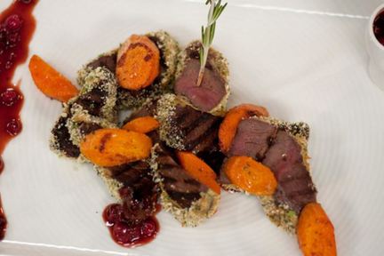 Стейк из оленины