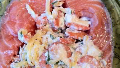 стейк из семги с сюрпризом