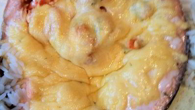 стейк из семги с сюрпризом