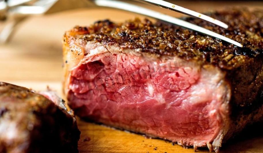 Рецепт стейка из телятины на сковороде