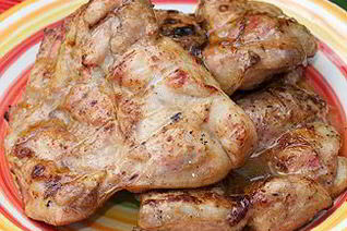 Стейк Паргит в соево-медовом соусе