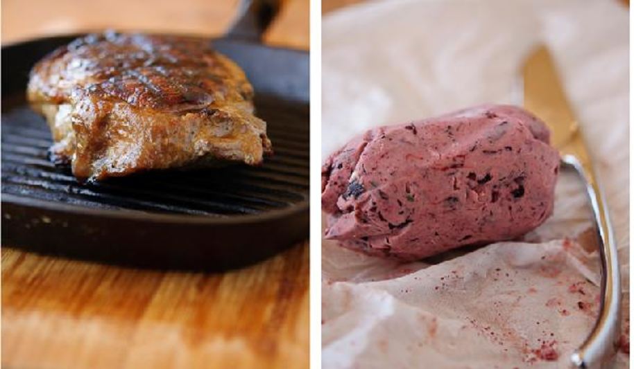 Рецепт стейка портерхаус с маслом из красного вина