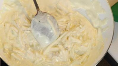 стейк с черным трюфелем, фуа-гра и томленым корнем сельдерея