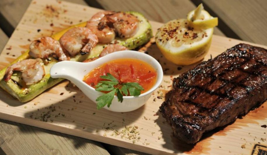 Рецепт стейка с сэндвичем из кабачка