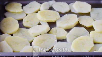 стейк трески в духовке