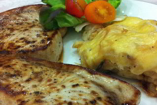 Стейки из рыбы-меч