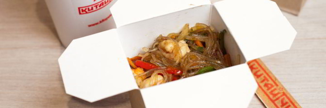 Стеклянная лапша с креветками