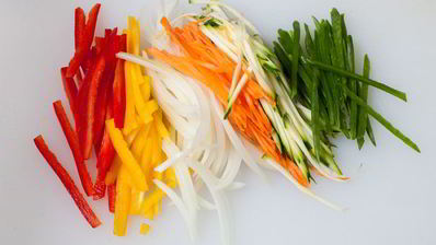 стеклянная лапша с креветками