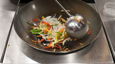 стеклянная лапша с креветками