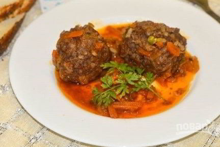 Диетические тефтели в мультиварке