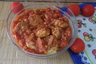 Итальянские тефтельки в томатном соусе