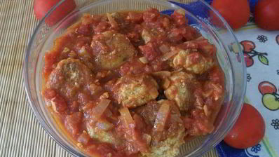 итальянские тефтельки в томатном соусе