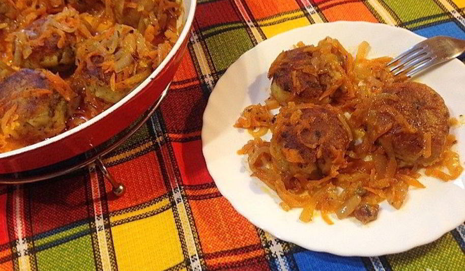 Рецепт картофельных тефтелей с грибами