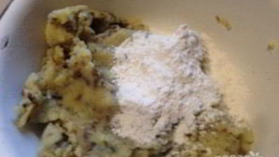 картофельные тефтели с грибами