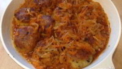 картофельные тефтели с грибами