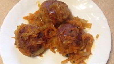 картофельные тефтели с грибами