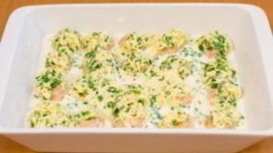 куриные тефтели под сливочным соусом