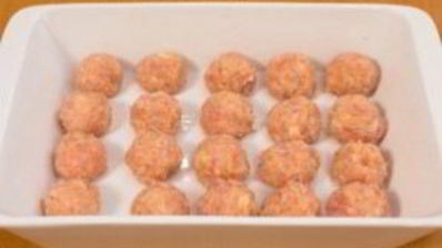 куриные тефтели под сливочным соусом