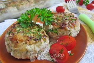 Куриные тефтели с цукини и рисом