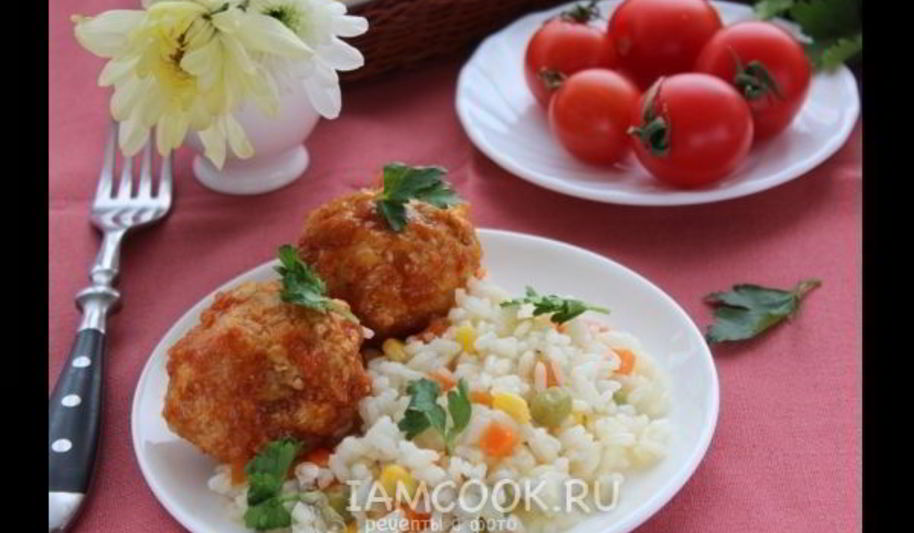 Рецепт куриных тефтелей с тыквой