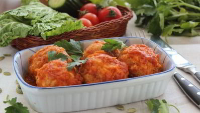 куриные тефтели с тыквой