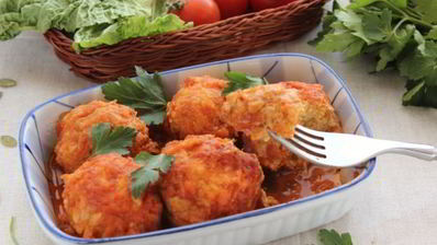 куриные тефтели с тыквой