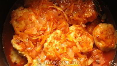 куриные тефтели в мультиварке