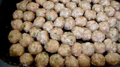 куриные тефтели в пряном лимонном соусе